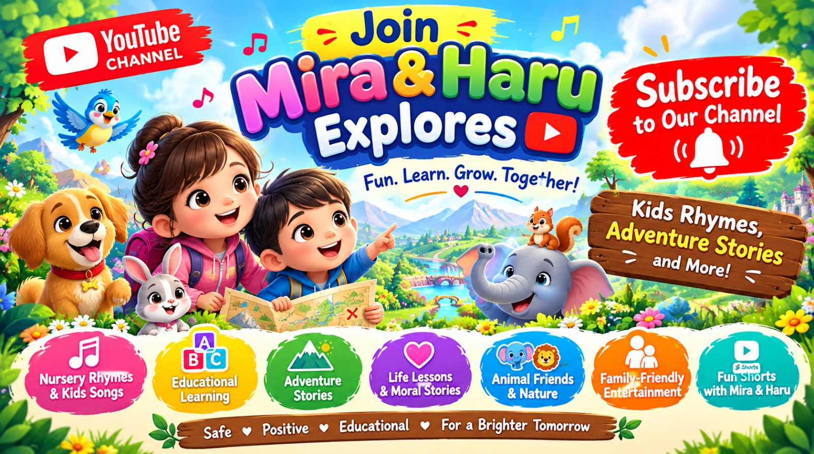 Mira and Haru Explores